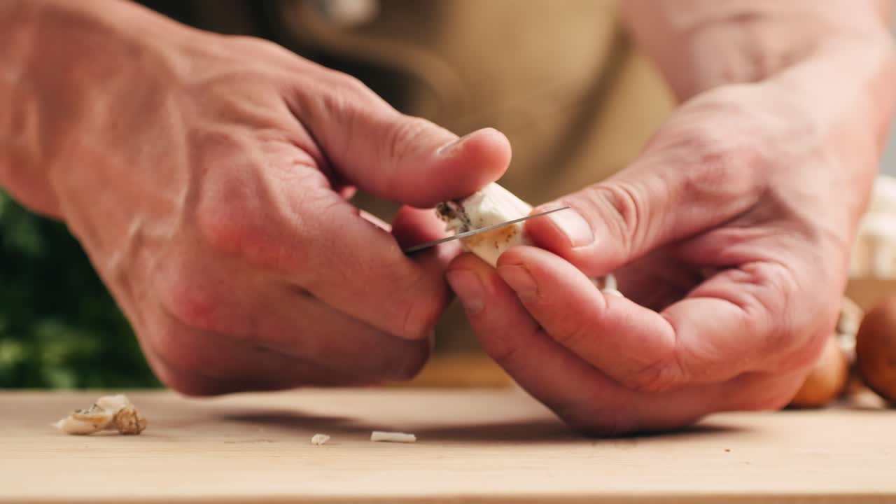 preparación de setas