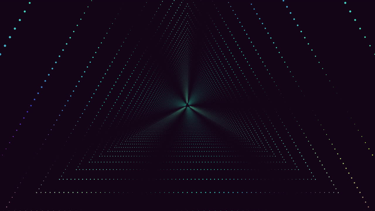 Futuristic black and blue geometric pattern abstract triangular intersections