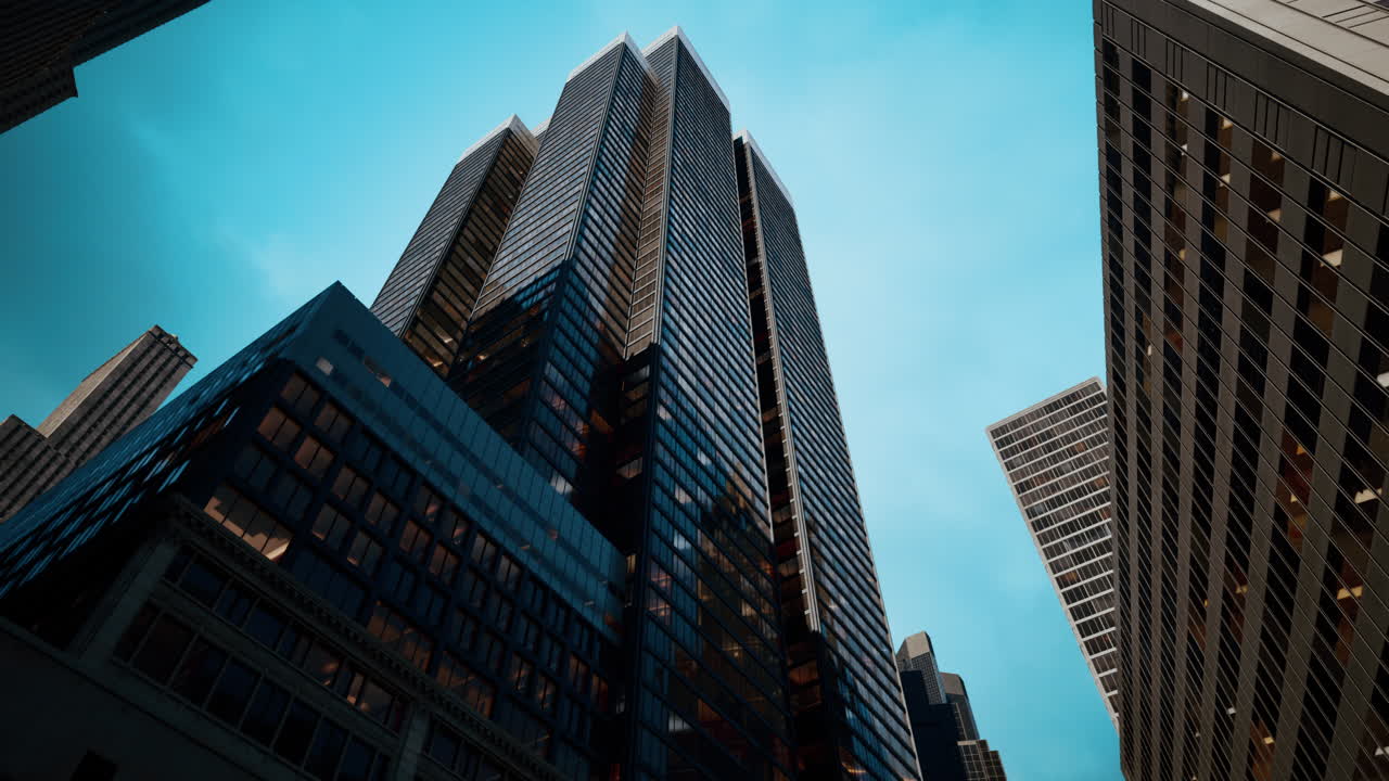 rascacielos en una ciudad