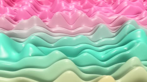 Vibrant Fun Abstract Wave Pattern.