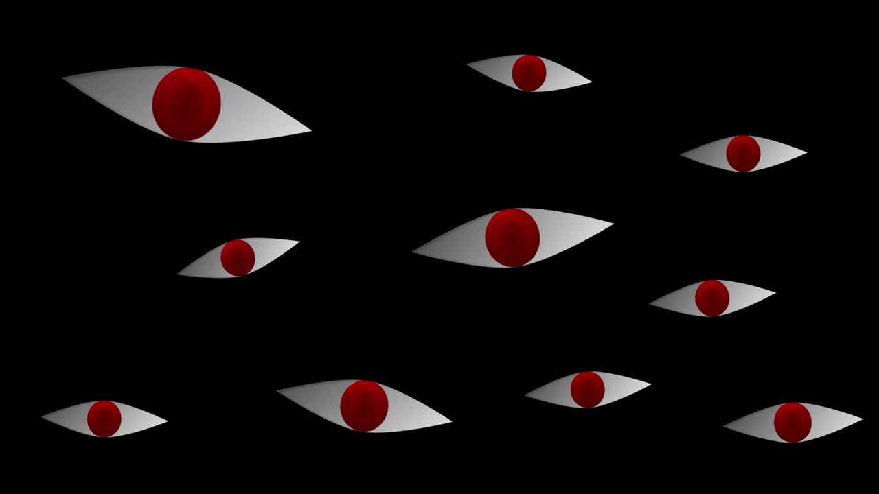 Follow eye Looping animated background. 1080p.mp4