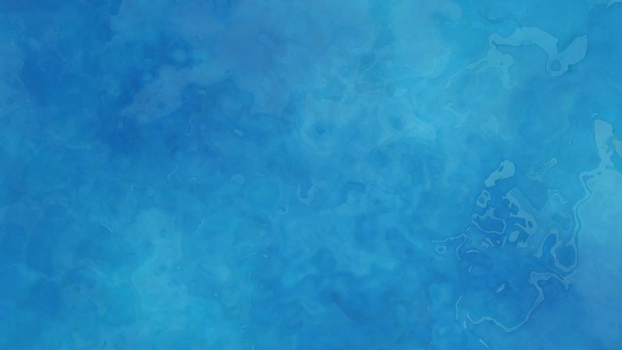추상적인 파란색 물 배경 - 액체 파동 액체 표면, 부드러운 칠색 아쿠아마린 색상