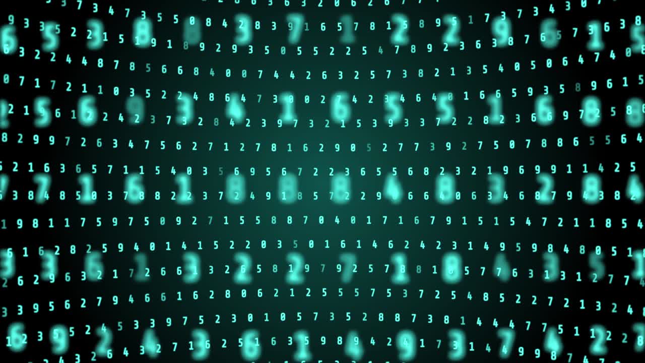 tecnología digital 4k computación de movimiento ejecutando código de programa de desarrollador fondo de movimiento.