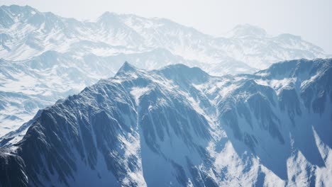 arctic mountains in northern norway