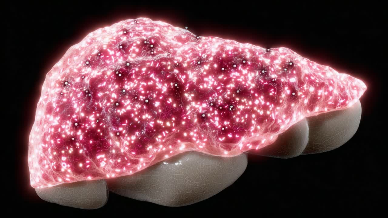 A Stunning Visualization of a Biological Organ Featuring a Luminous Surface and Intricate Patterns, Capturing the Intricacies of Cellular Structures in a Hypothetical Setting