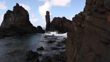olas rompiendo en el st