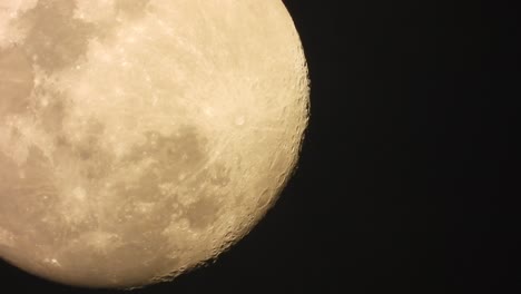 close-up moon - sky - space