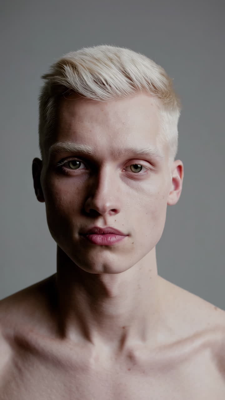 Portrait of a Blonde Man