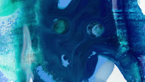 concepto de océano, fondo abstracto azul visual