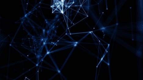 plexus abstract network titles technology science background loop