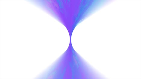 ANIMATION---Abstract-swirling-shapes-in-purple-and-blue,-white-background