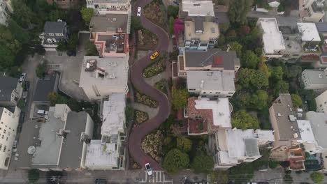 Luftaufnahme-Der-Lombard-Street-San-Francisco-Kalifornien