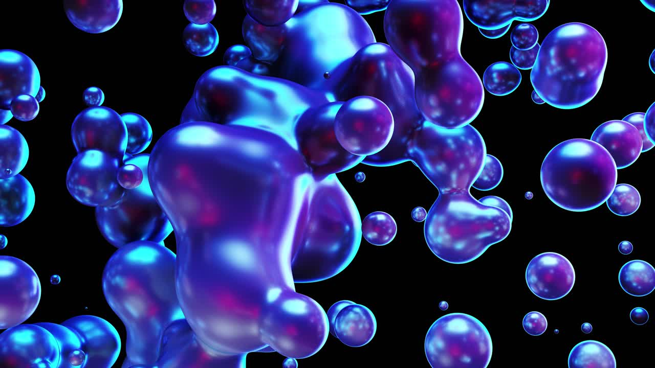 Abstract motion minimal art liquid background