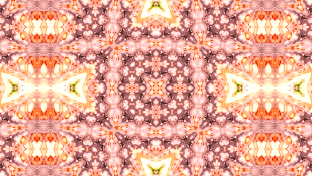 Movimento astratto di sfondo caleidoscopico colorato