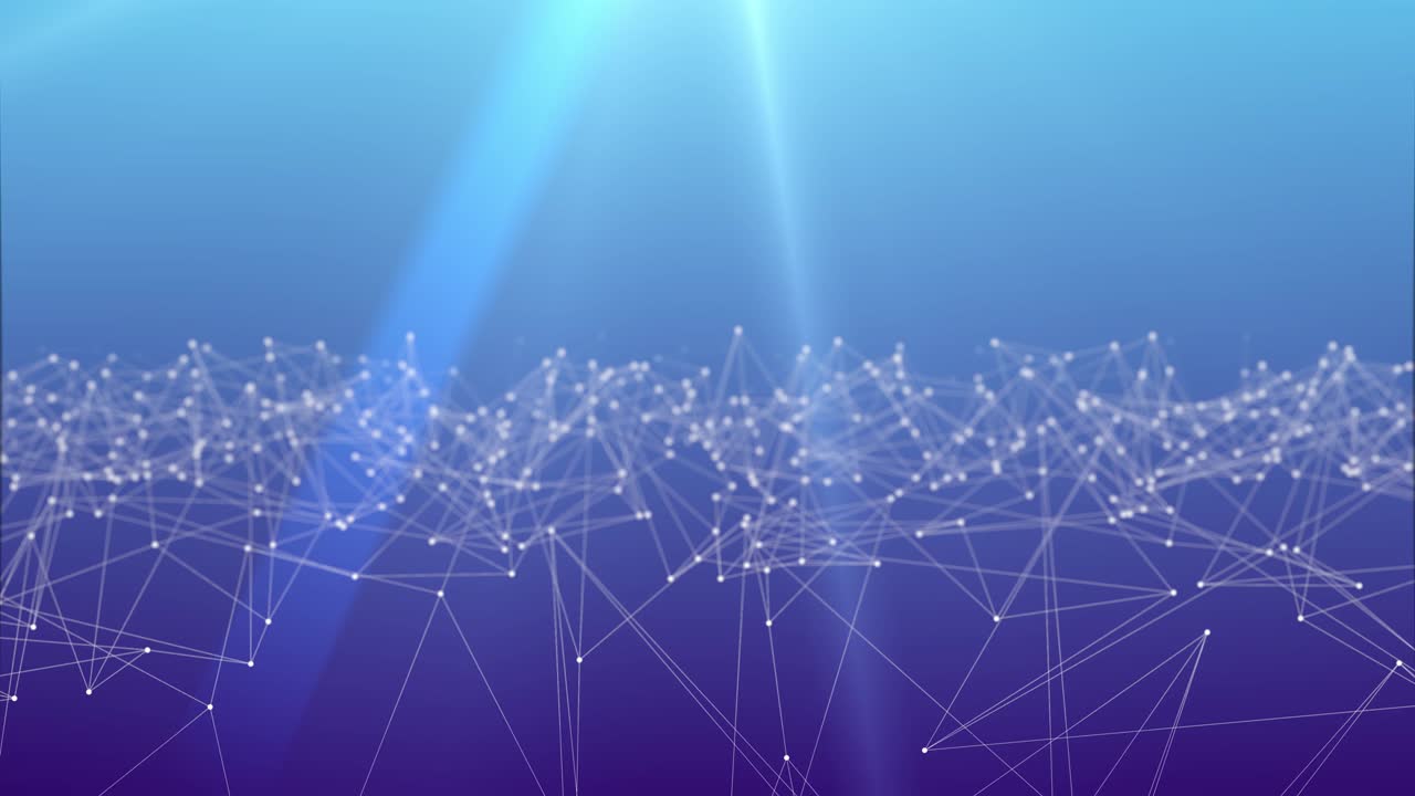 추상적인 네트워크 비즈니스 와이어 라인 기하학적 배경