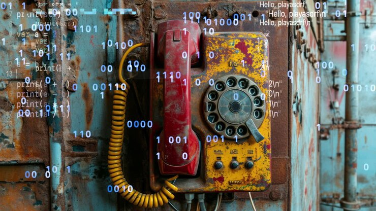 AI retro rotary telephones