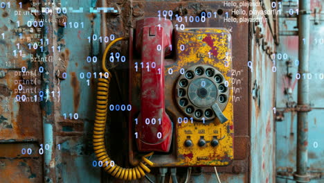 teléfonos rotativos retro