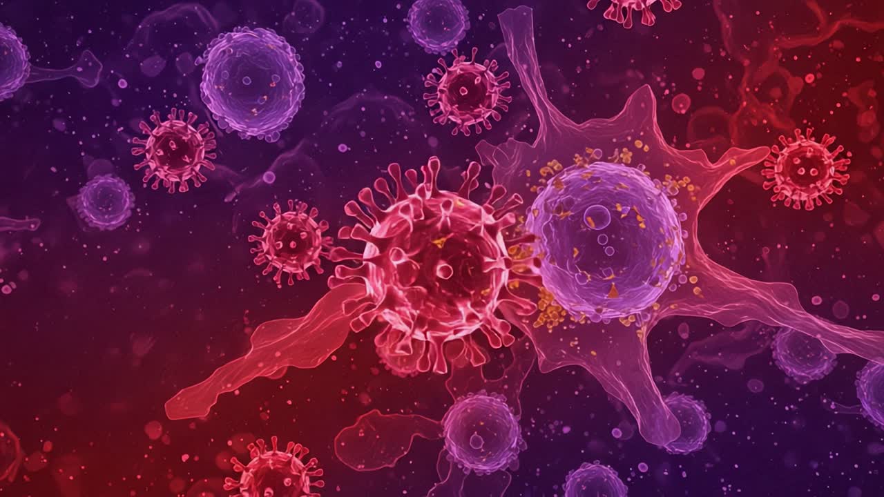 Dynamic Interaction Between Immune Cells and Pathogens: A Microscopic View of Cellular Warfare Under a Microscope's Lens