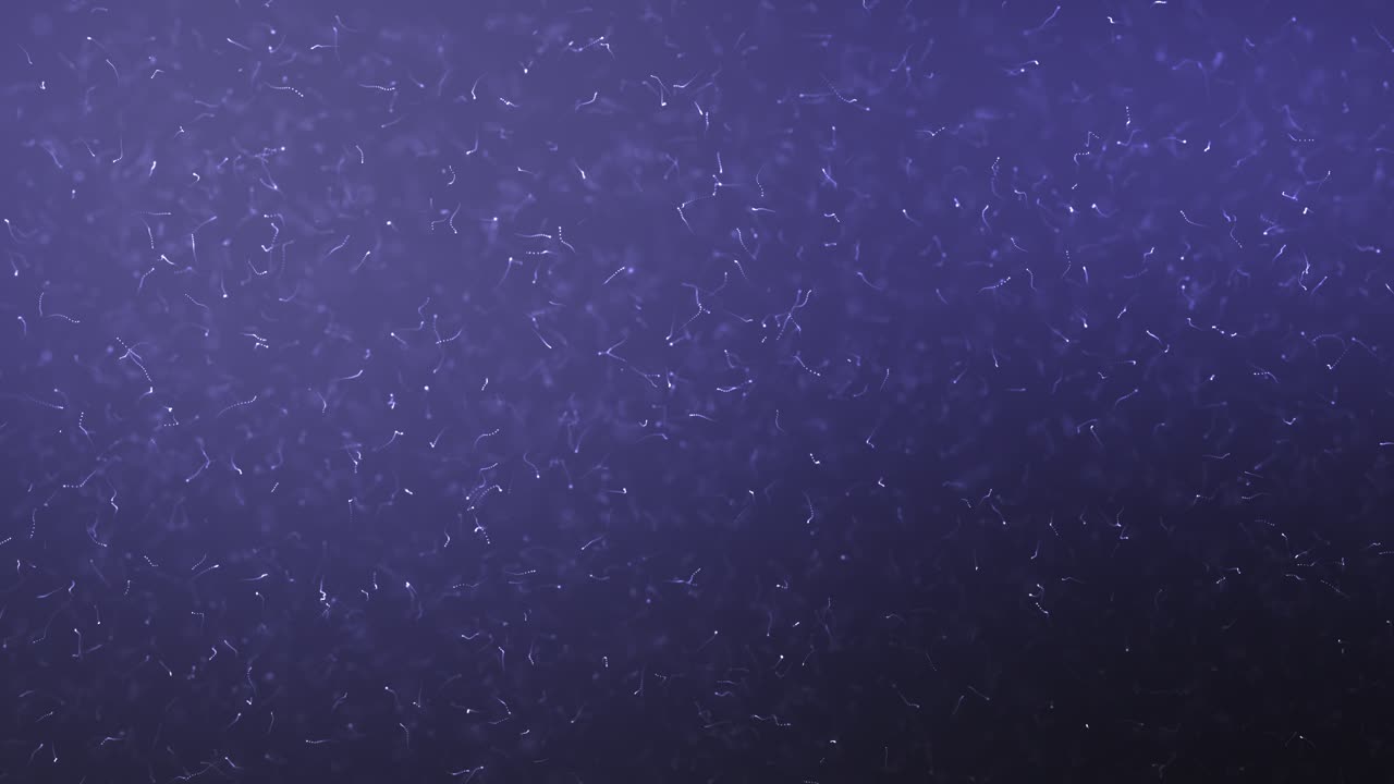 fondo de partículas púrpuras abstractas