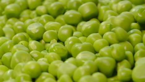 peas and pea pods natural background fresh organic green peas and pea pods lie on a black table