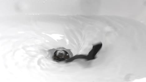 currency down the plughole