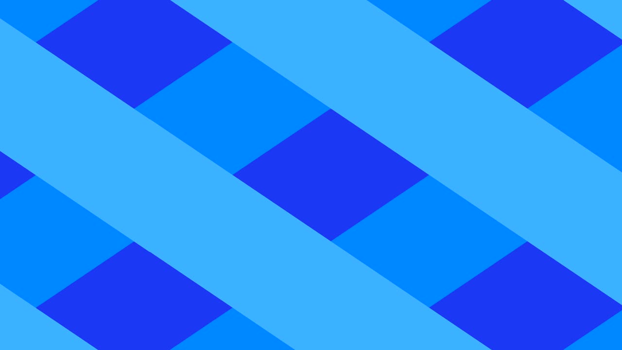 사각형 모션 배경 루프 파란색