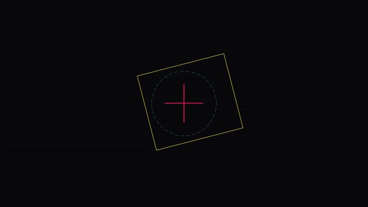 Abstract Motion Graphics Featuring Geometric Shapes and Glitch Effects