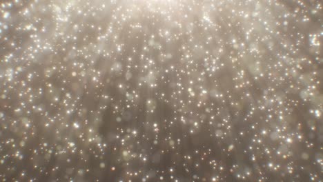 gold glitter dust bokeh particle shower falling shimmer sparkle rain - 4k seamless vj loop motion background animation