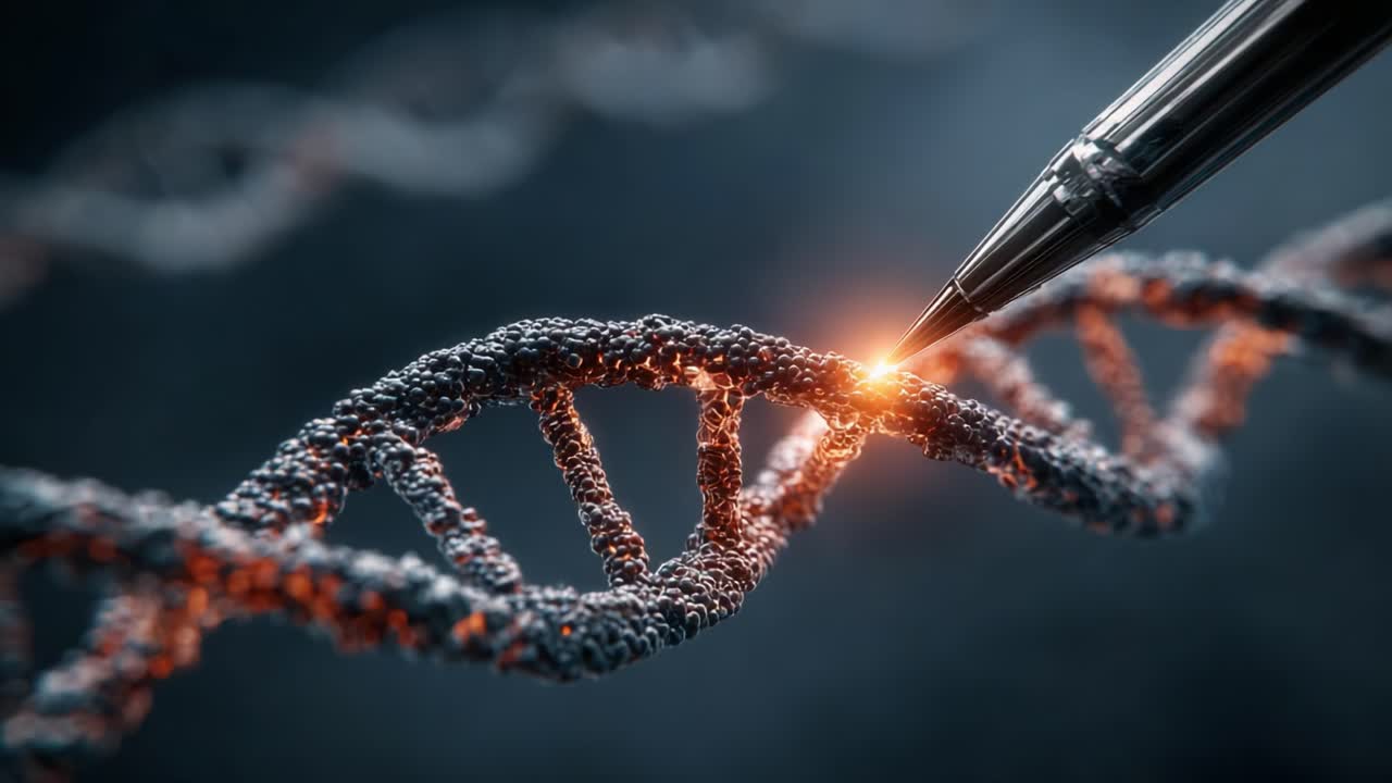 Esplorando la modificazione genetica: una penna che manipola la struttura del DNA con precisione e innovazioni nelle tecniche di ingegneria genetica