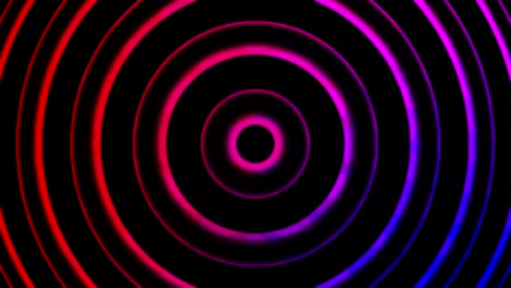 circles zoom neon colors background