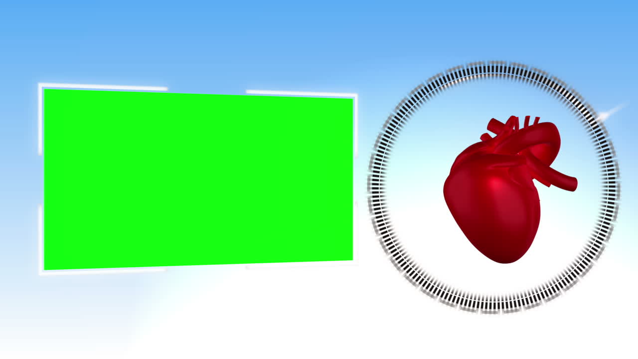 하늘 배경 에 있는 심장 의 영상