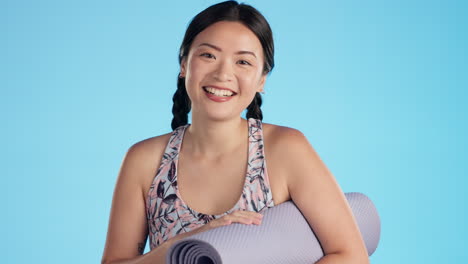 Fitness,-Feliz-Y-Sonrisa-Con-Mujer-Asiática