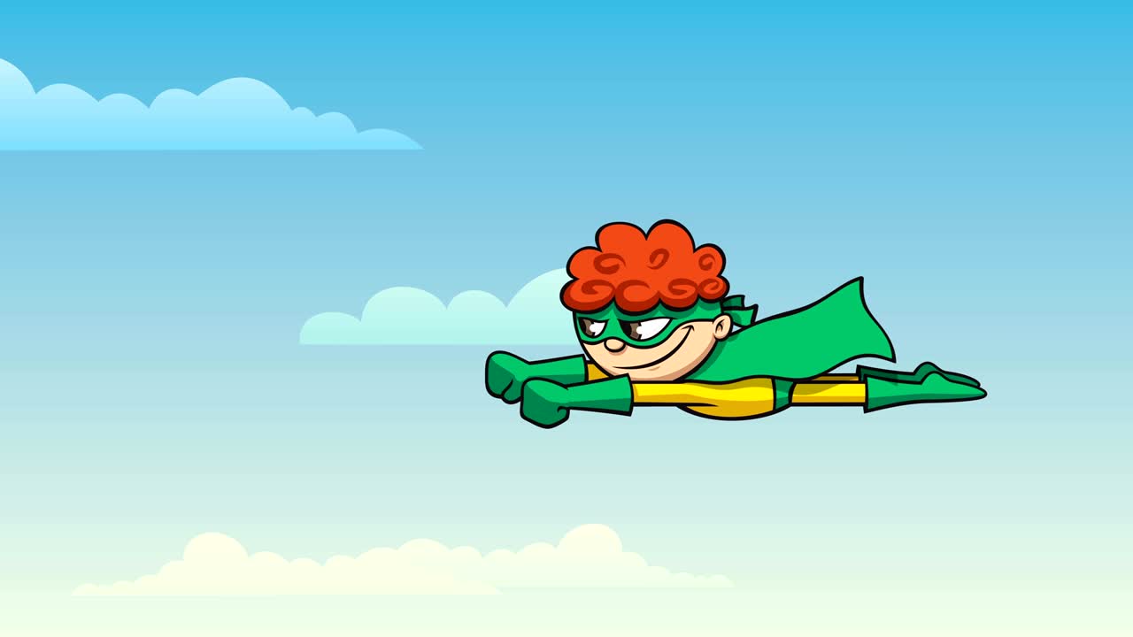 날아다니는 슈퍼 보이