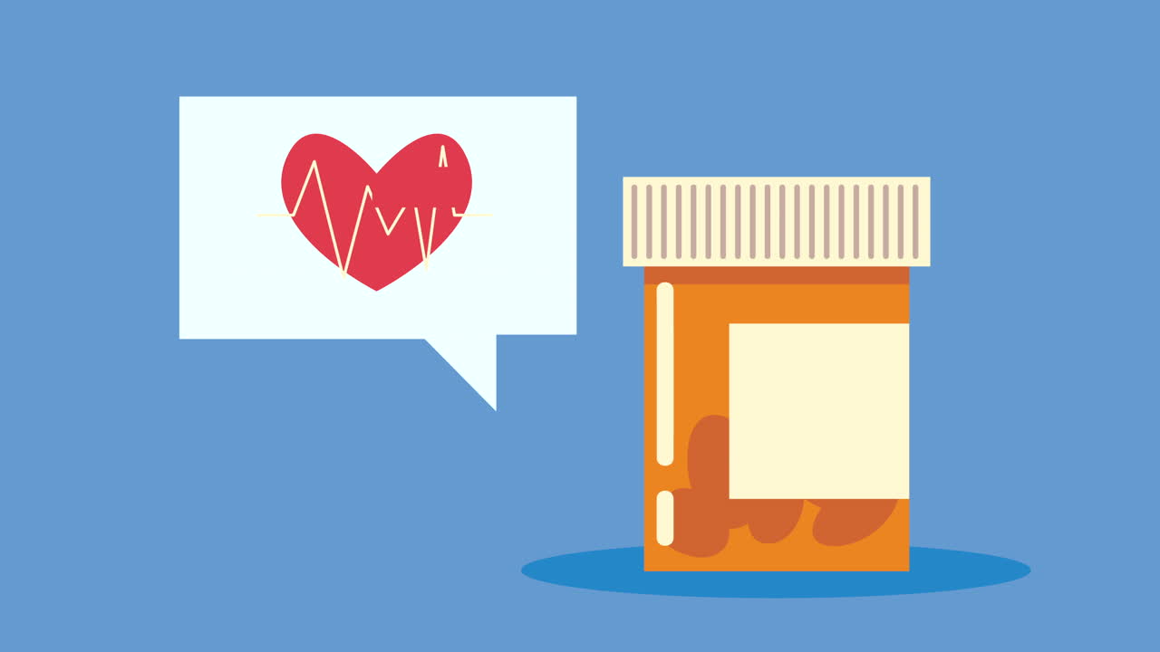 cardio con drogas en el corazón de la botella