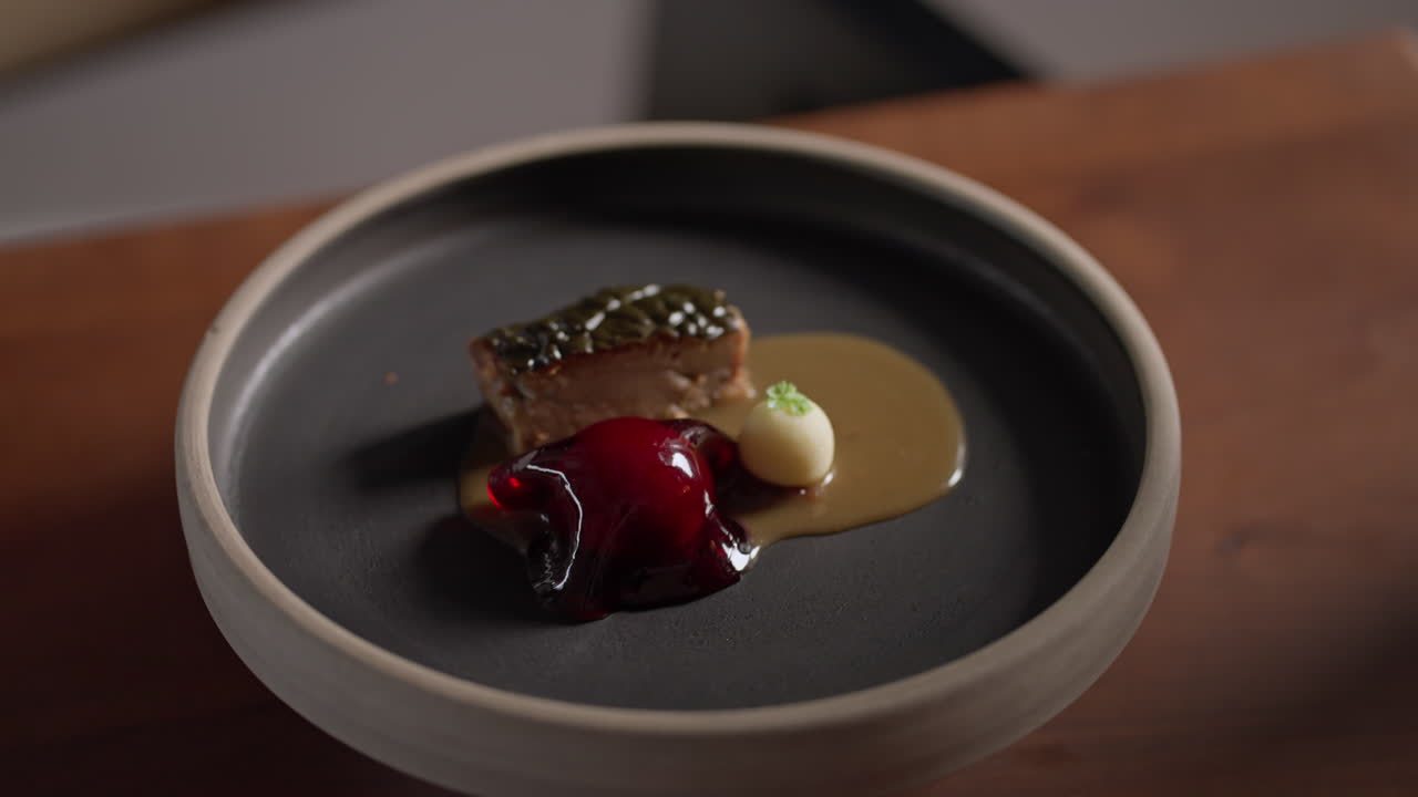 Gourmet Food Presentation