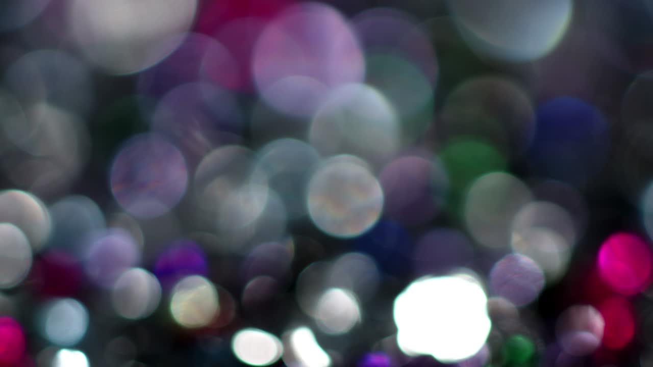 fugas de luz imágenes borrosas abstractas de 4k. movimiento círculo parpadeante lente brillo destello bokeh superposiciones