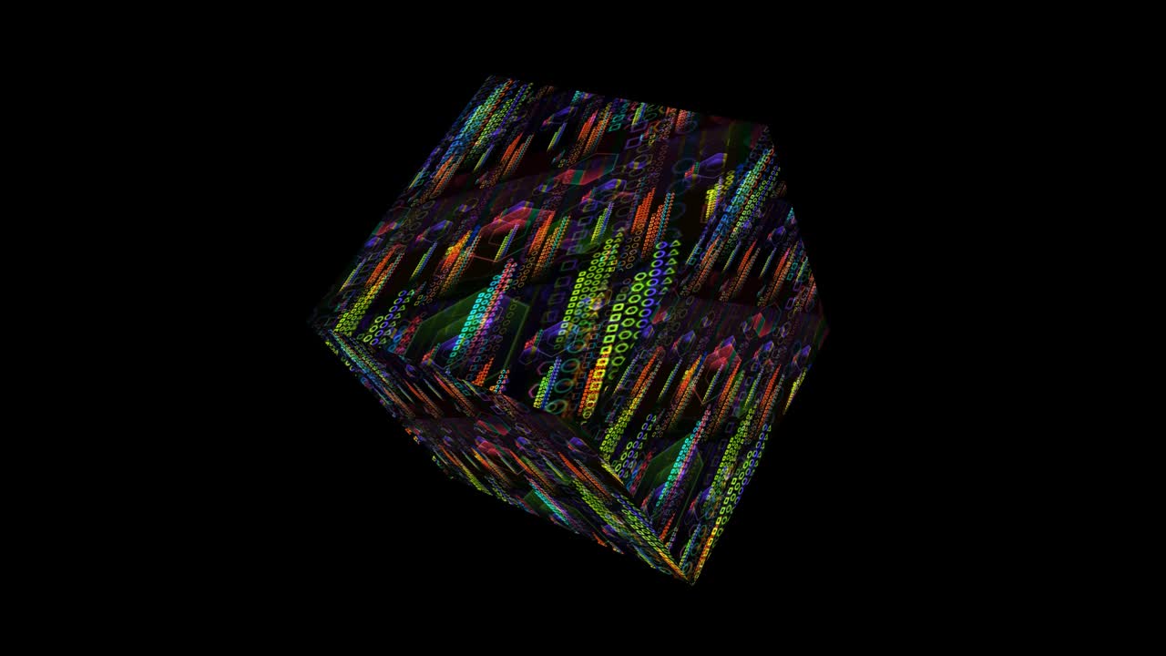 núcleo de computadora cuántica abstracto tecnología futurista capa digital dimensión proceso holográfico análisis de investigación big data