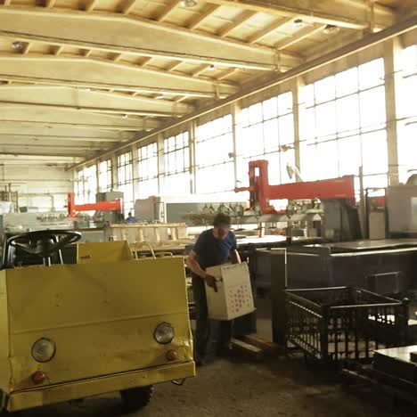 production line inside the factory