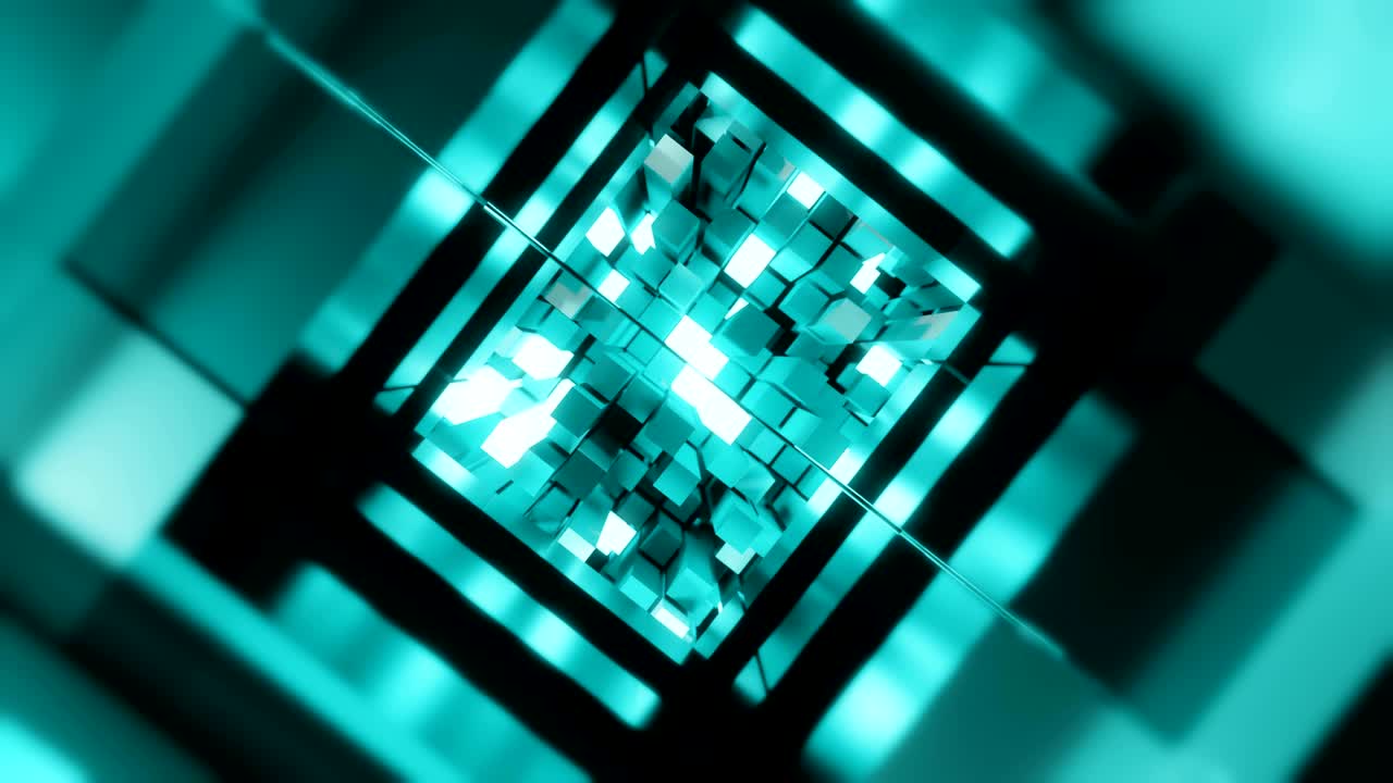 vista interior de 4k de una cpu de ia avanzada.