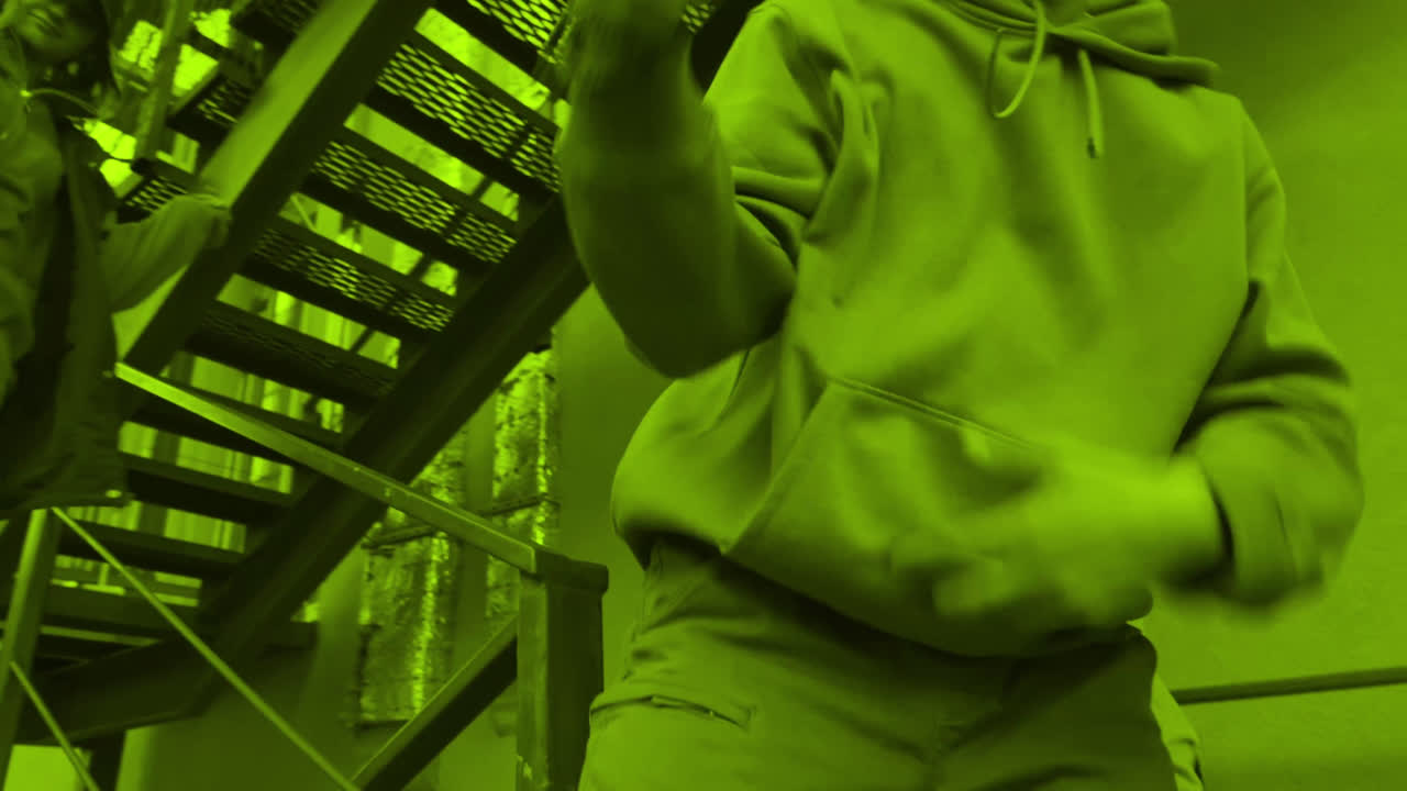 Youthful Street Dance and Rhythm in an Urban Setting