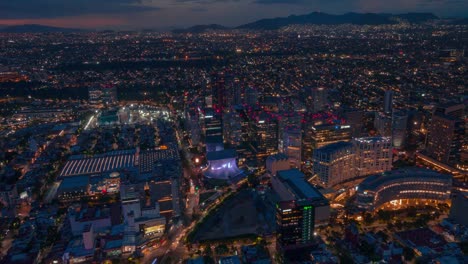 Atardecer-Hiperlapso-En-La-Ciudad-De-Mexico