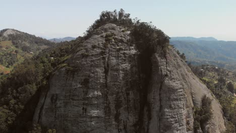 aerial shots of the taita hills, near tsavo, kenya