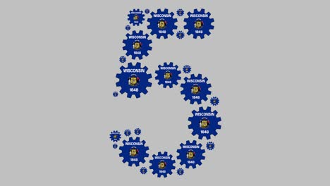 wisconsin número cinco