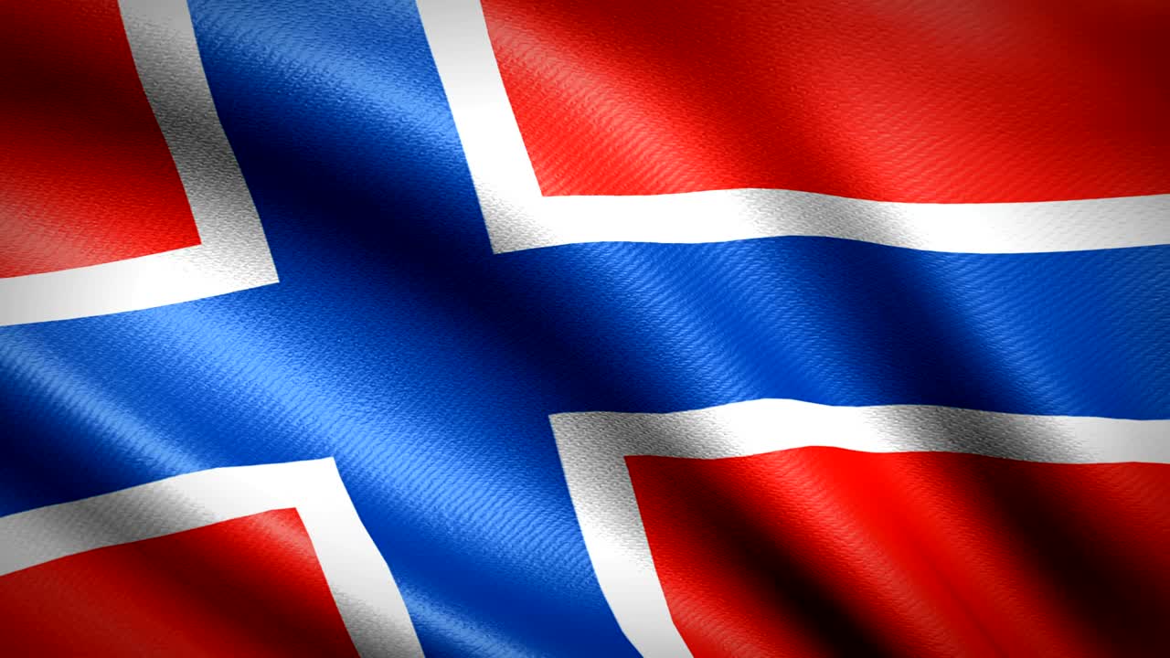 노르웨이 발, 시엄리스 루프 애니메이션, 4k 고해상도 비디오