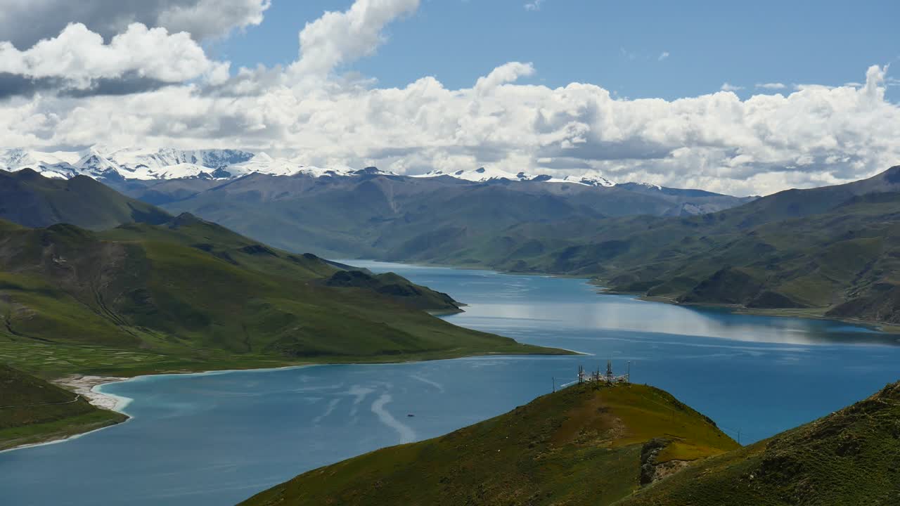 야마드록 호수, 히말라야, 티베트