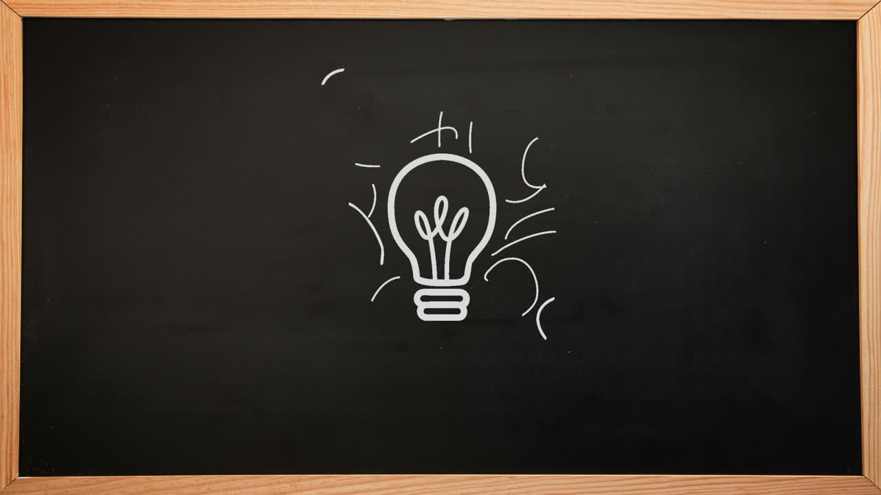 tormenta de ideas que aparece en la pizarra