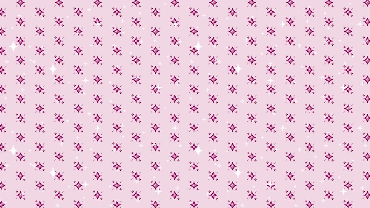 Motivo a stella pixel art senza interruzioni