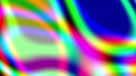 líneas rotativas de colores desenfocadas