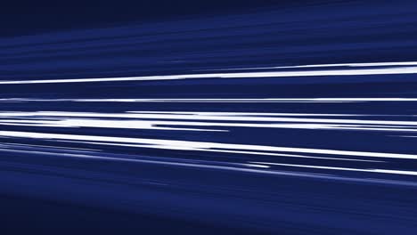 dark blue light anime fast speed lines motion on black background. 4k animation horizontal perspective anime comic speed lines. manga comics style fast speed line motion illustration background.