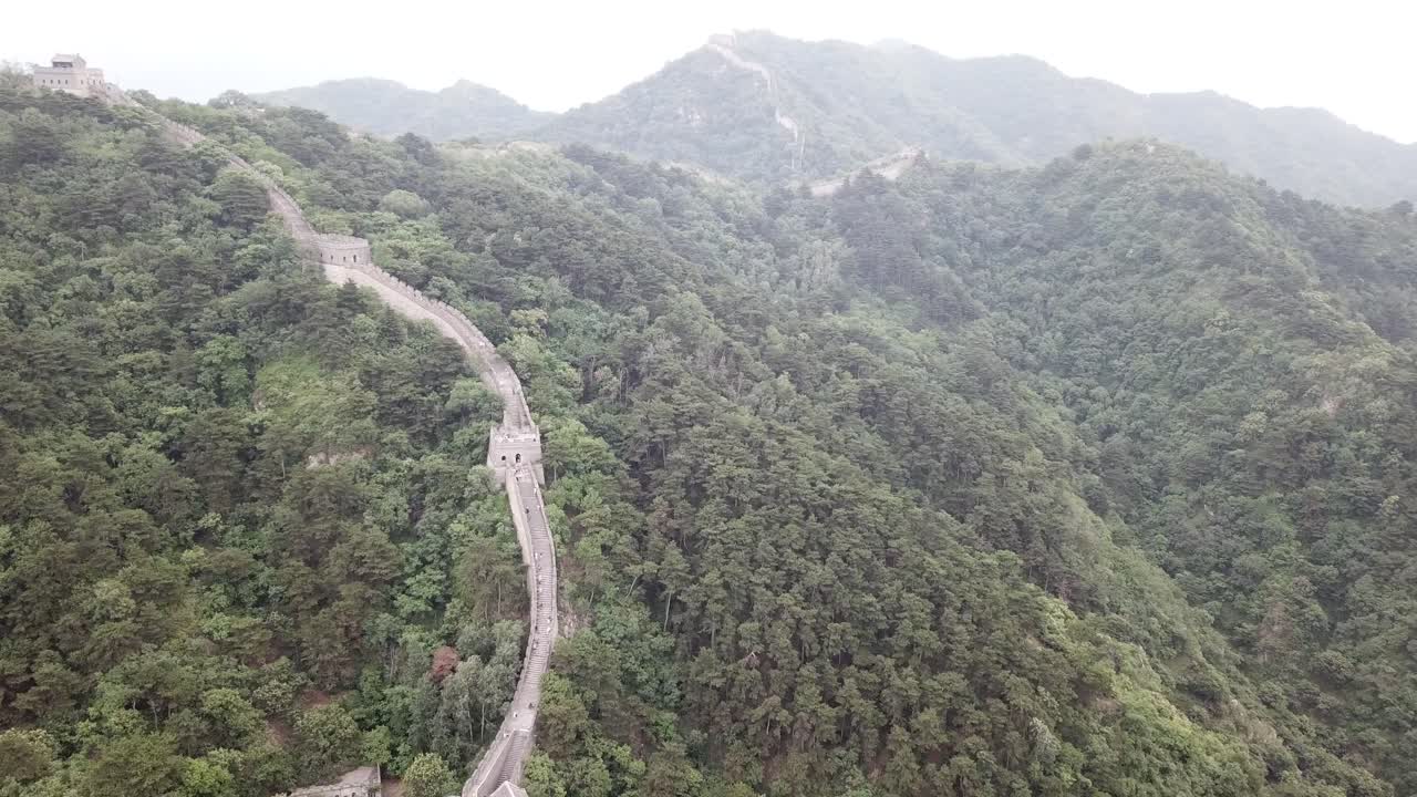 Great Wall of China - Aerial View